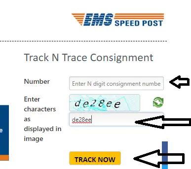 Speed post tracking