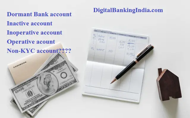Dormant account inactive bank account