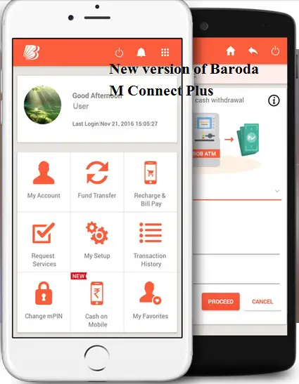 Bank of Baroda Mobile banking Baroda M-connect for NRI customers